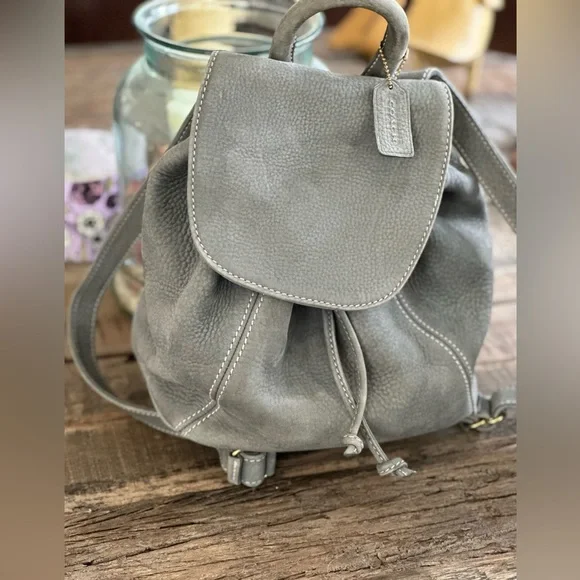 バッグ Vintage Coach Sonoma Nubuck Backpack Coach Vintage - Sonoma Nubuck Small Backpack 4938, color